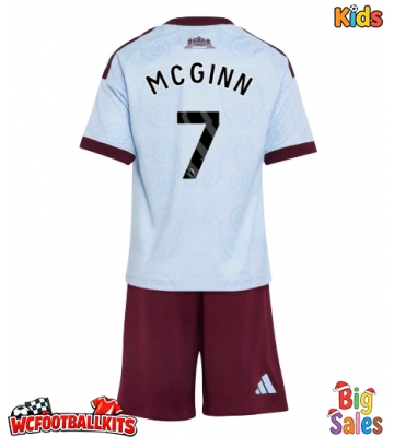 Aston Villa John McGinn #7 Replica Third Stadium Kit for Kids 2026-27 Short Sleeve (+ pants)